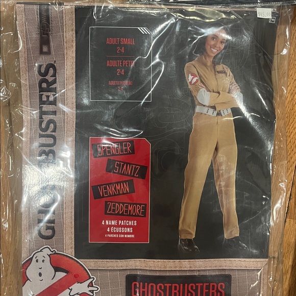 Ghostbusters Costume with Name Patches - Picture 1 of 1